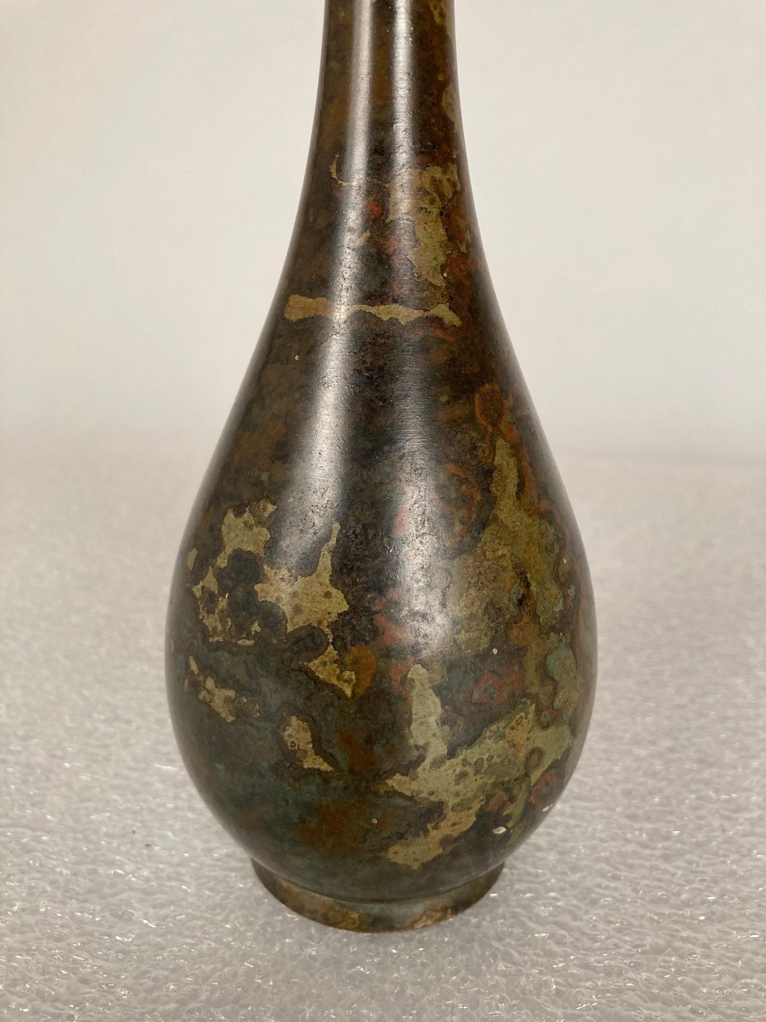 19th Century Japanese Bronze Vase 1