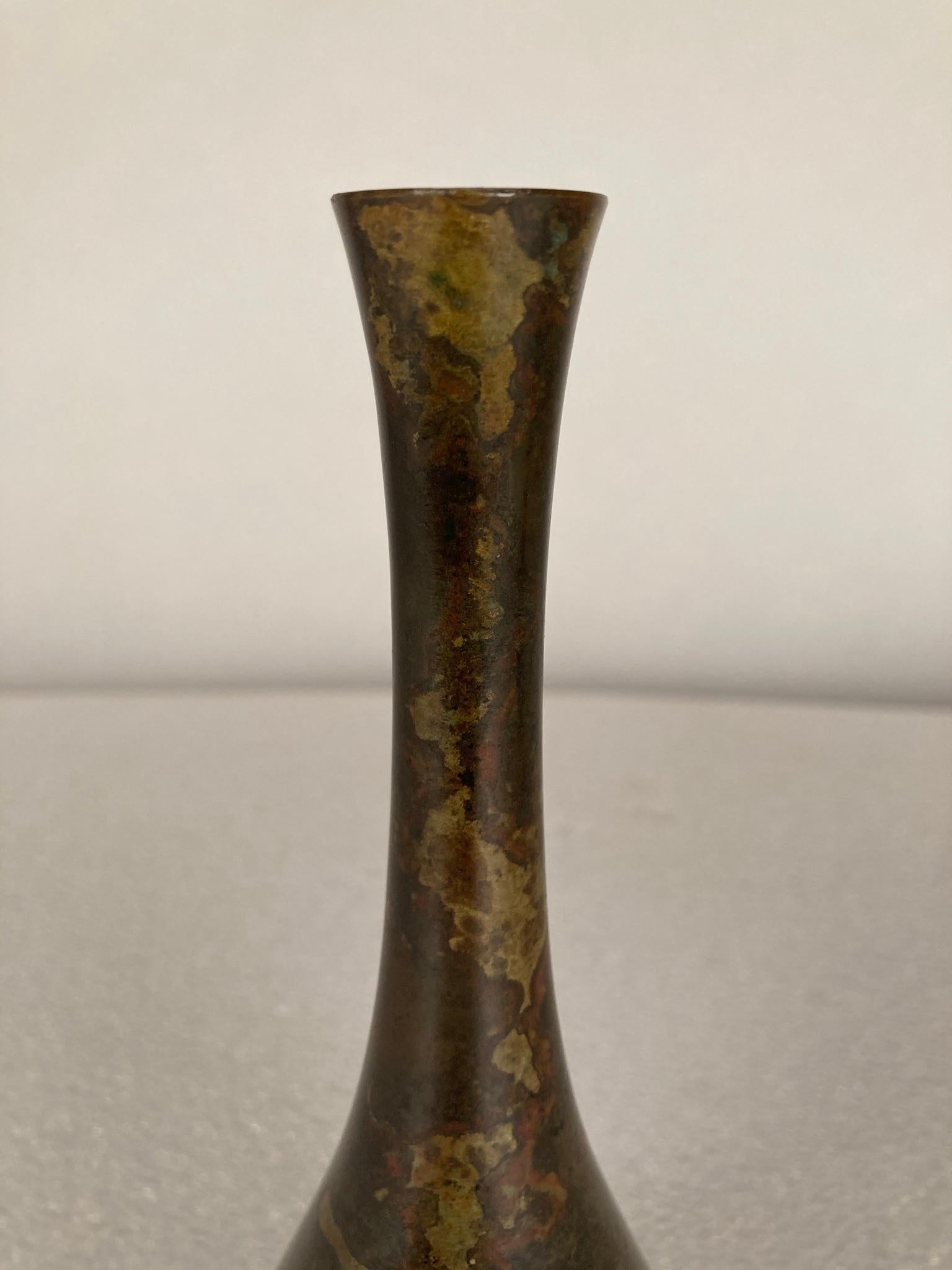 19th Century Japanese Bronze Vase 4