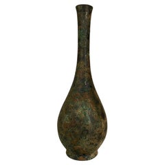 Antique 19th Century Japanese Bronze Vase