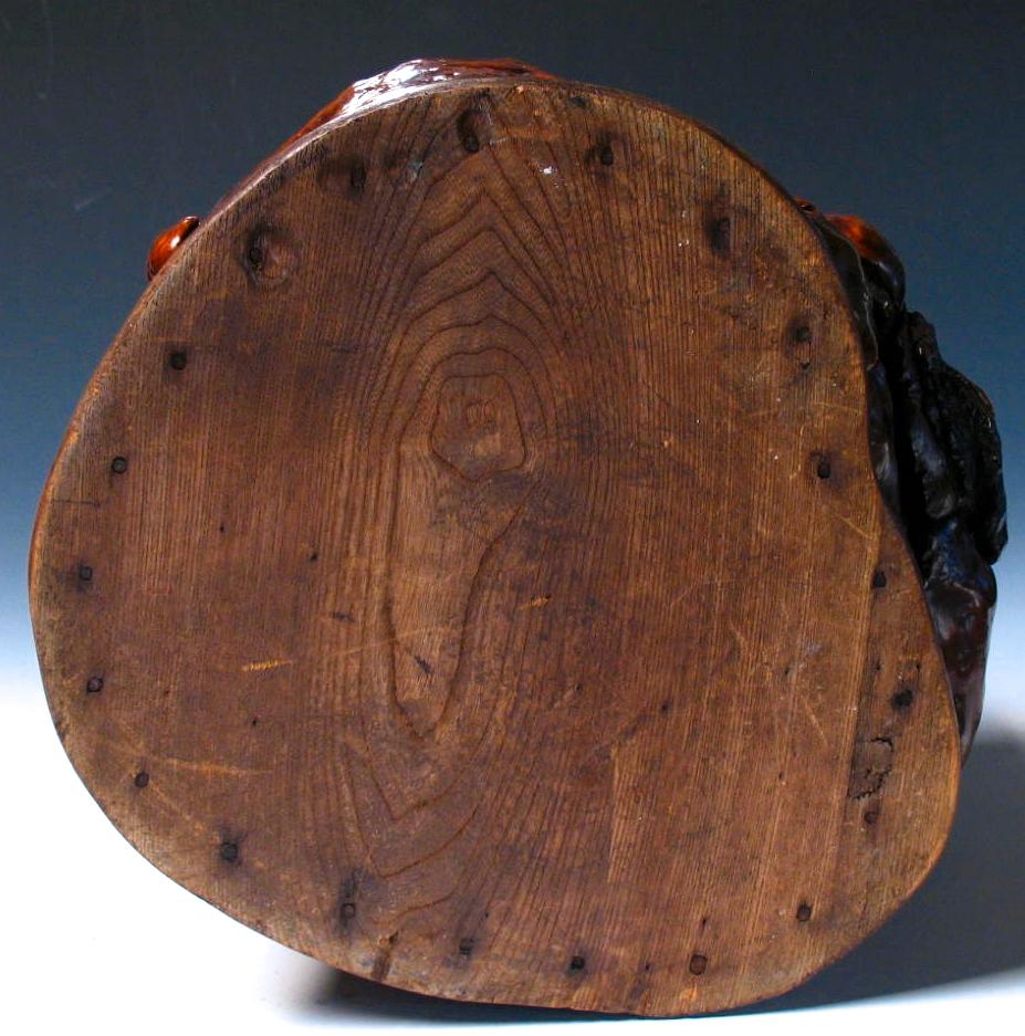19th Century Japanese Burl Wood Hibachi 5