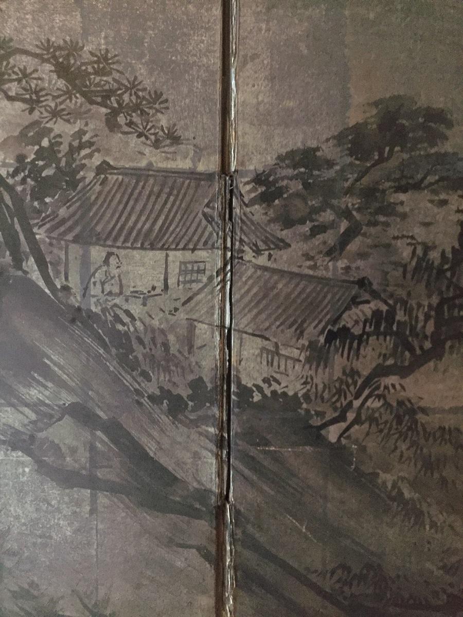 19th Century Japanese Folding Screen 2