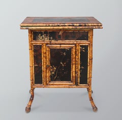 19th century Japanese gaming table with removable and foldable top