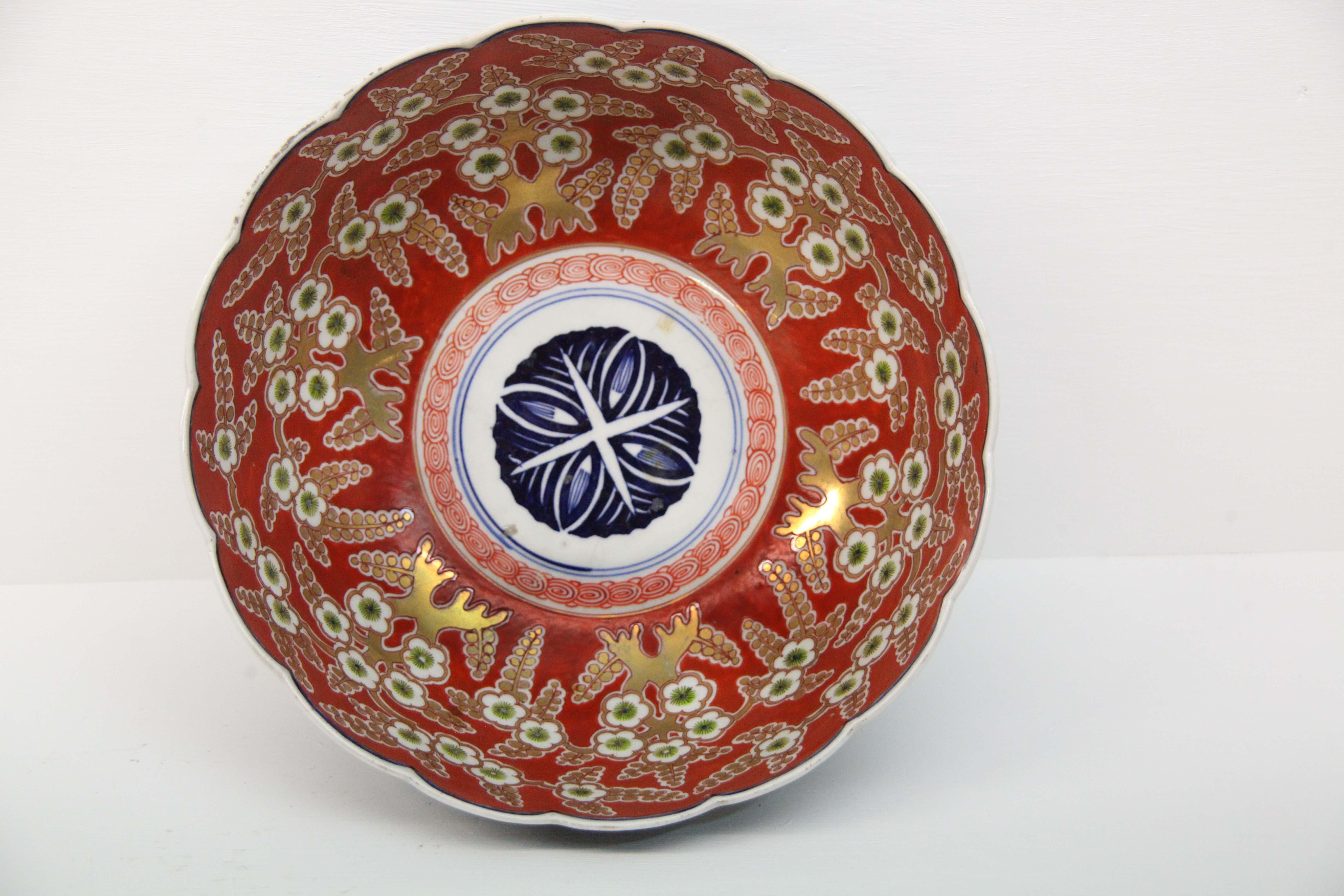 Porcelain 19th Century Japanese Imari Bowl
