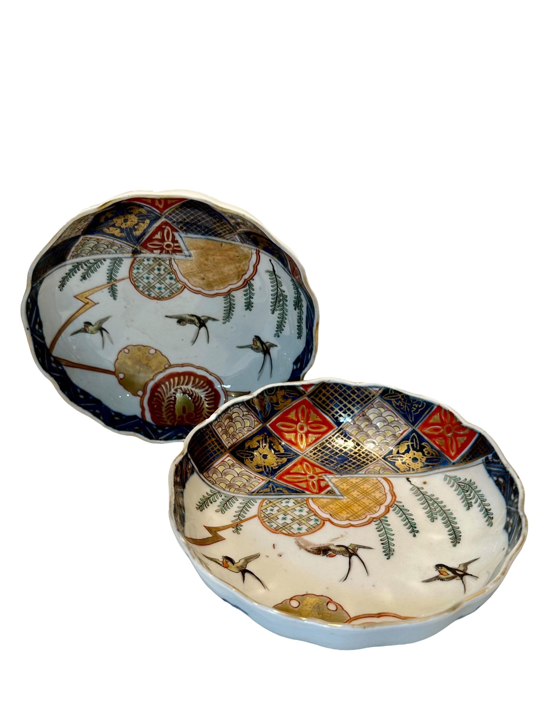 Late 19th Century 19th Century Japanese Imari Bowls For Sale