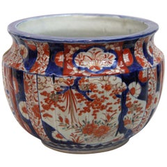 Antique 19th Century Japanese Imari Cache Pot