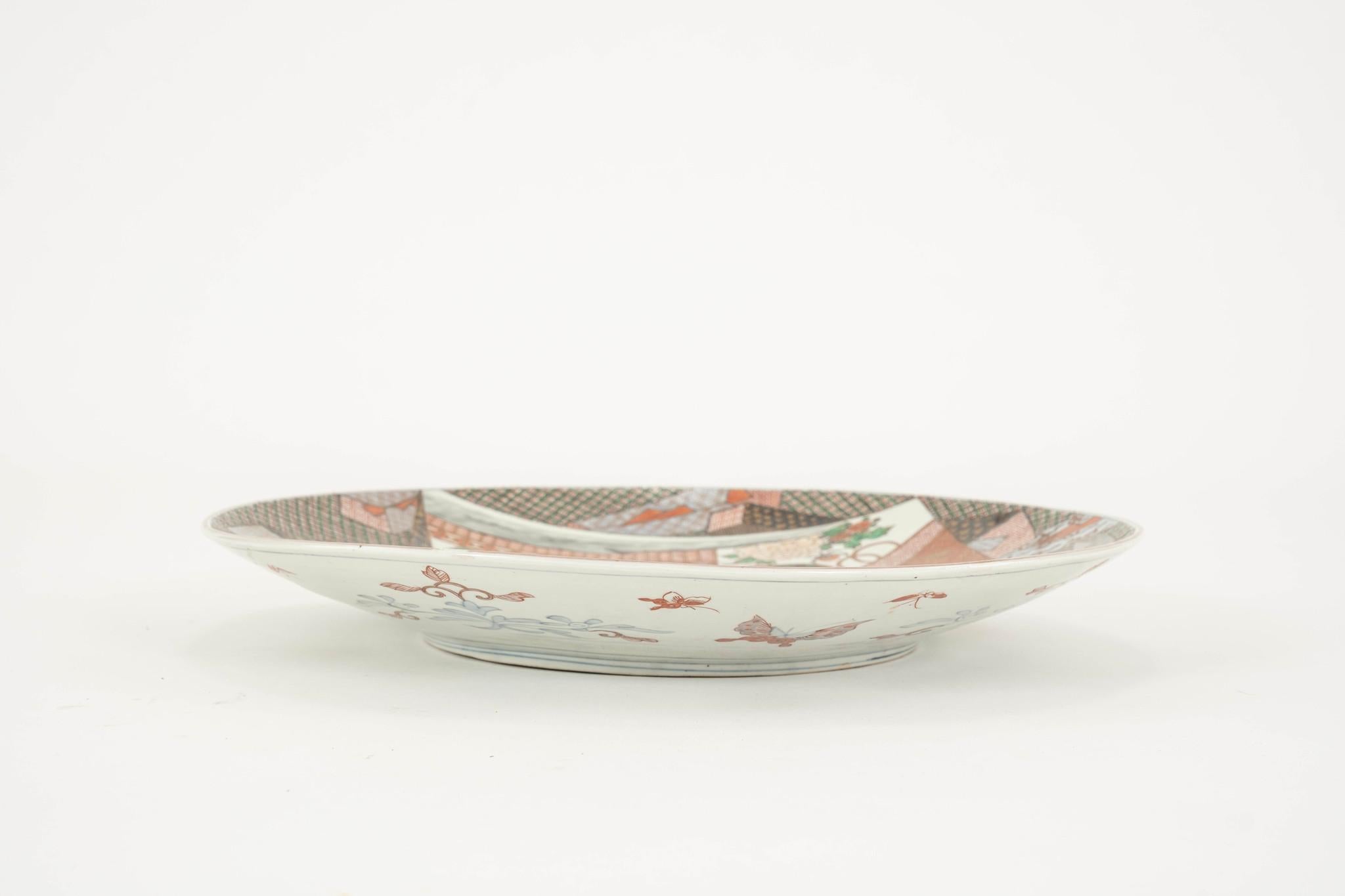 Japanisches Imari-Wandgeschirr aus dem 19. (Porzellan) im Angebot