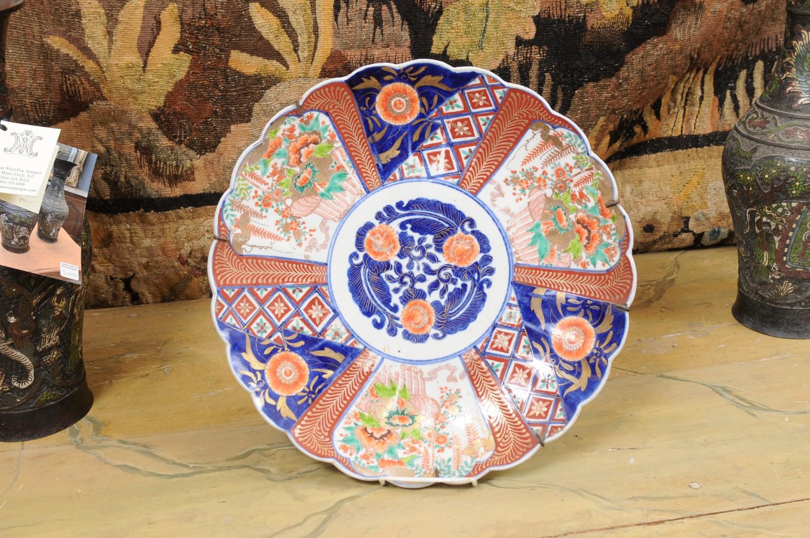  19th Century Japanese Imari Charger For Sale 5