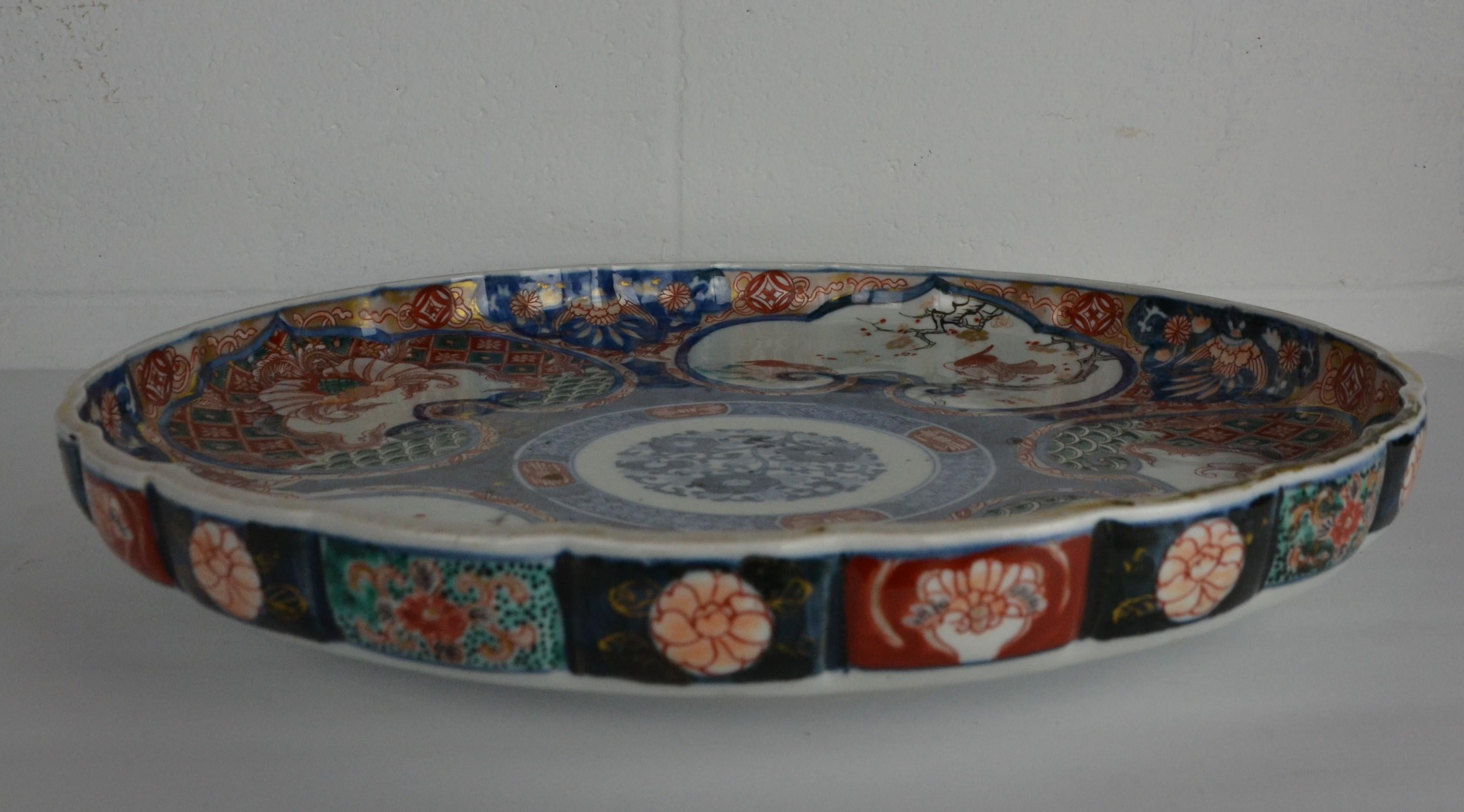 19th Century Japanese Imari Platter 3