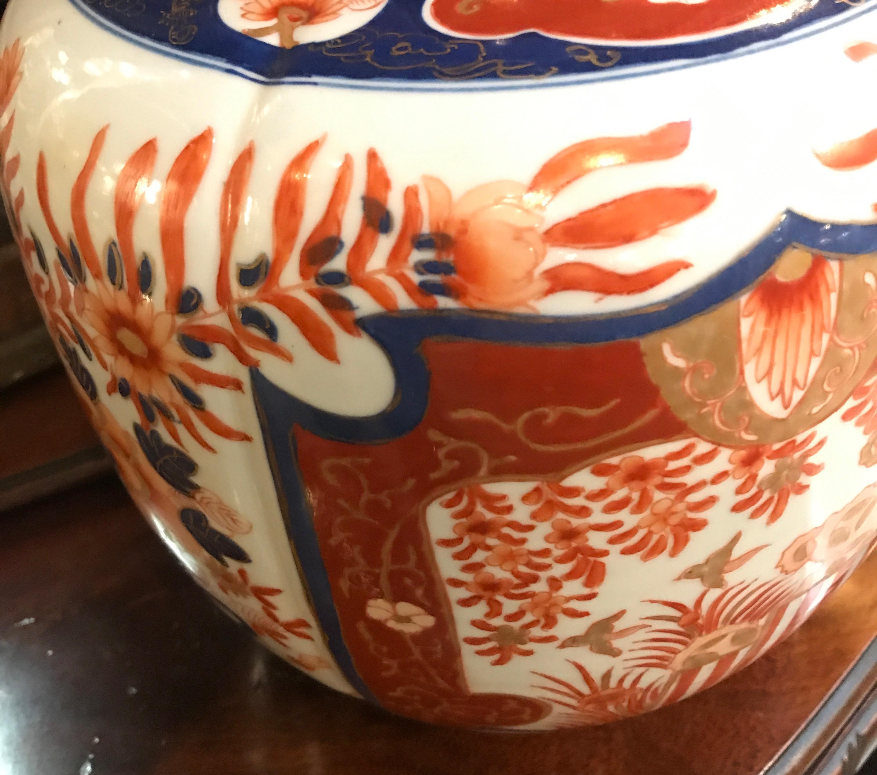 19th Century Japanese Imari Porcelain Jar 5