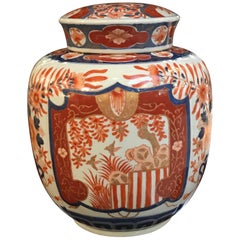 19th Century Japanese Imari Porcelain Jar