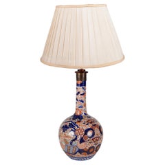 19th Century Japanese Imari Vase / Lamp