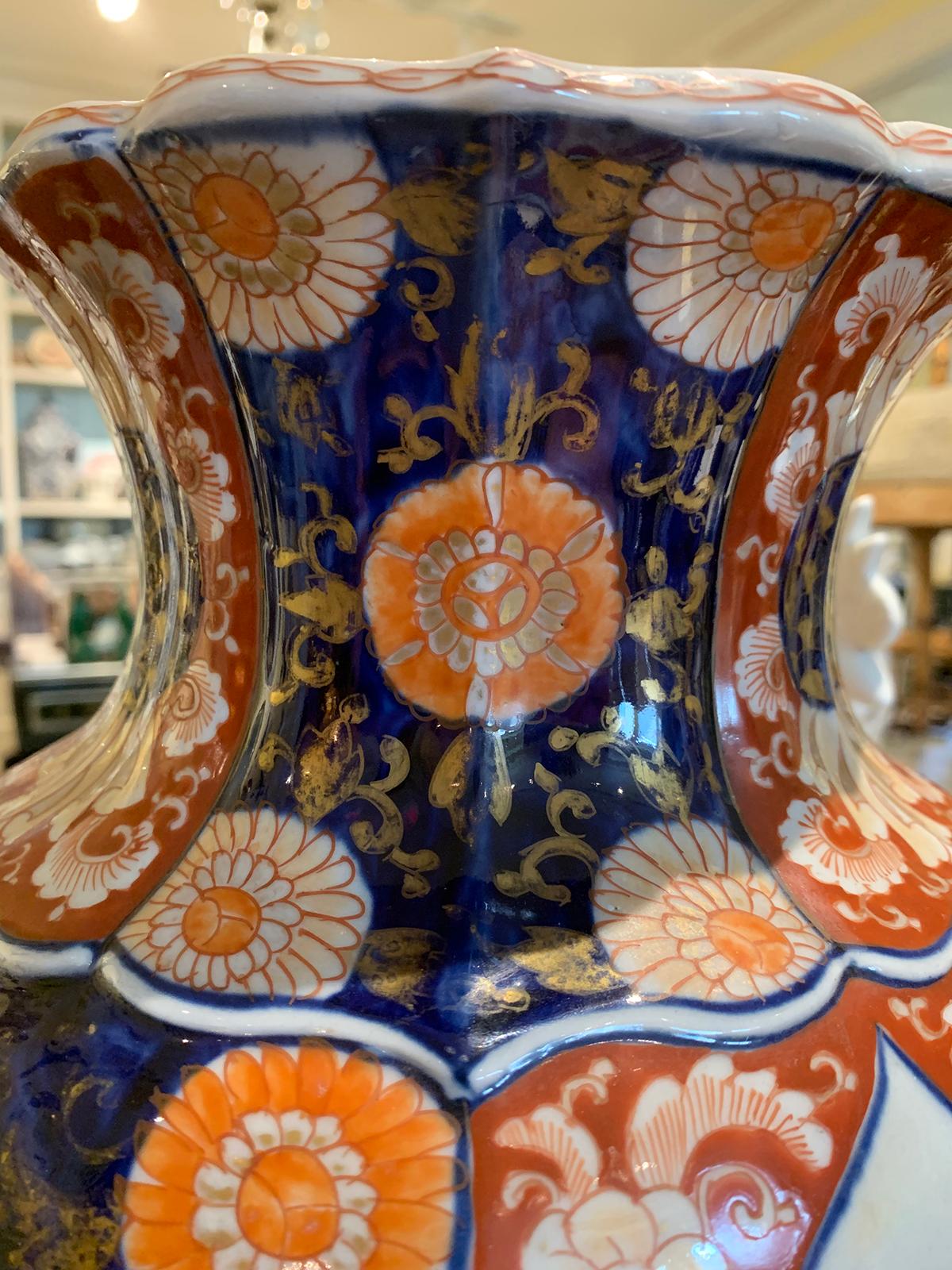 19th Century Japanese Imari Ware Porcelain Vase, Large Scale 2