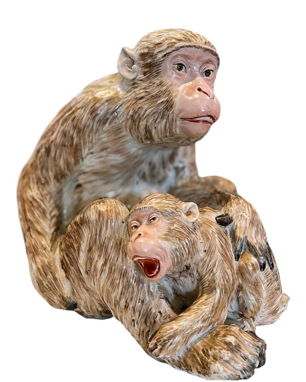 monkey with son