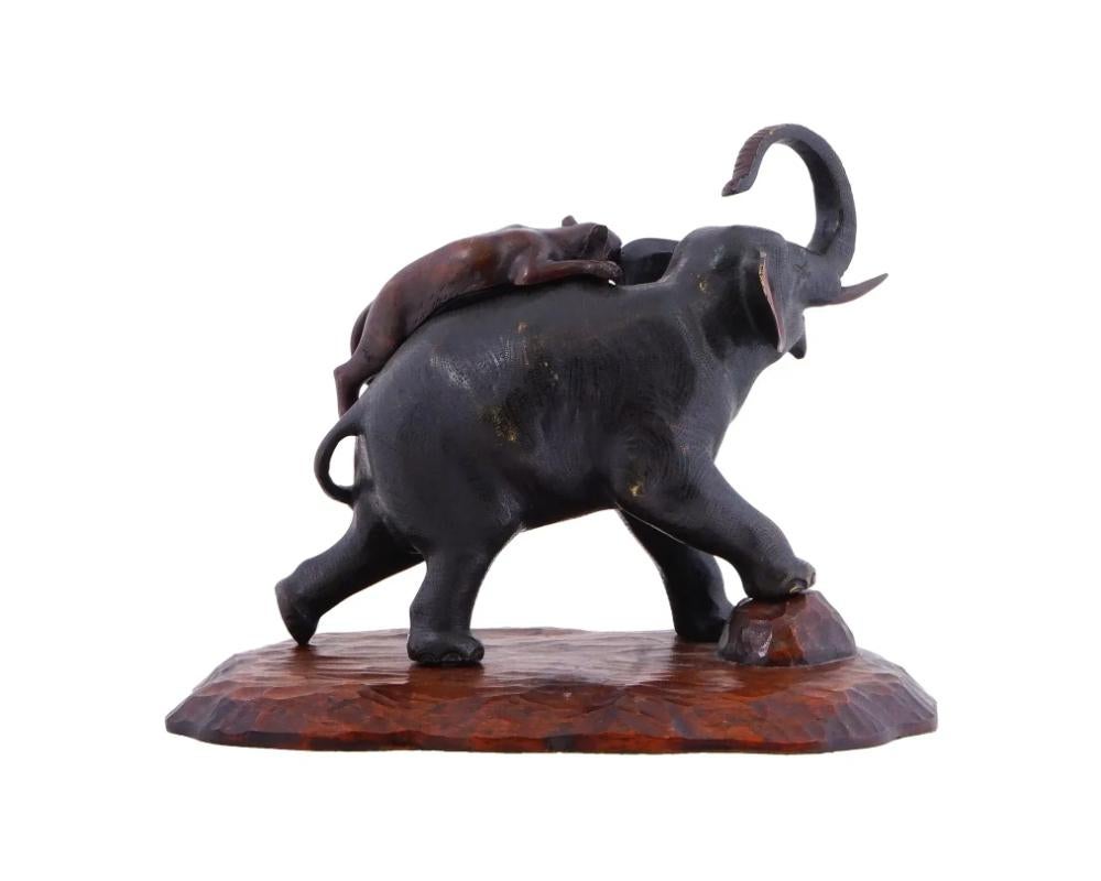 19th Century 19Th Century Japanese Meiji Bronze Okimono Sculpture
