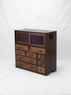 19th Century Japanese Meiji Era Tansu Merchant Chest