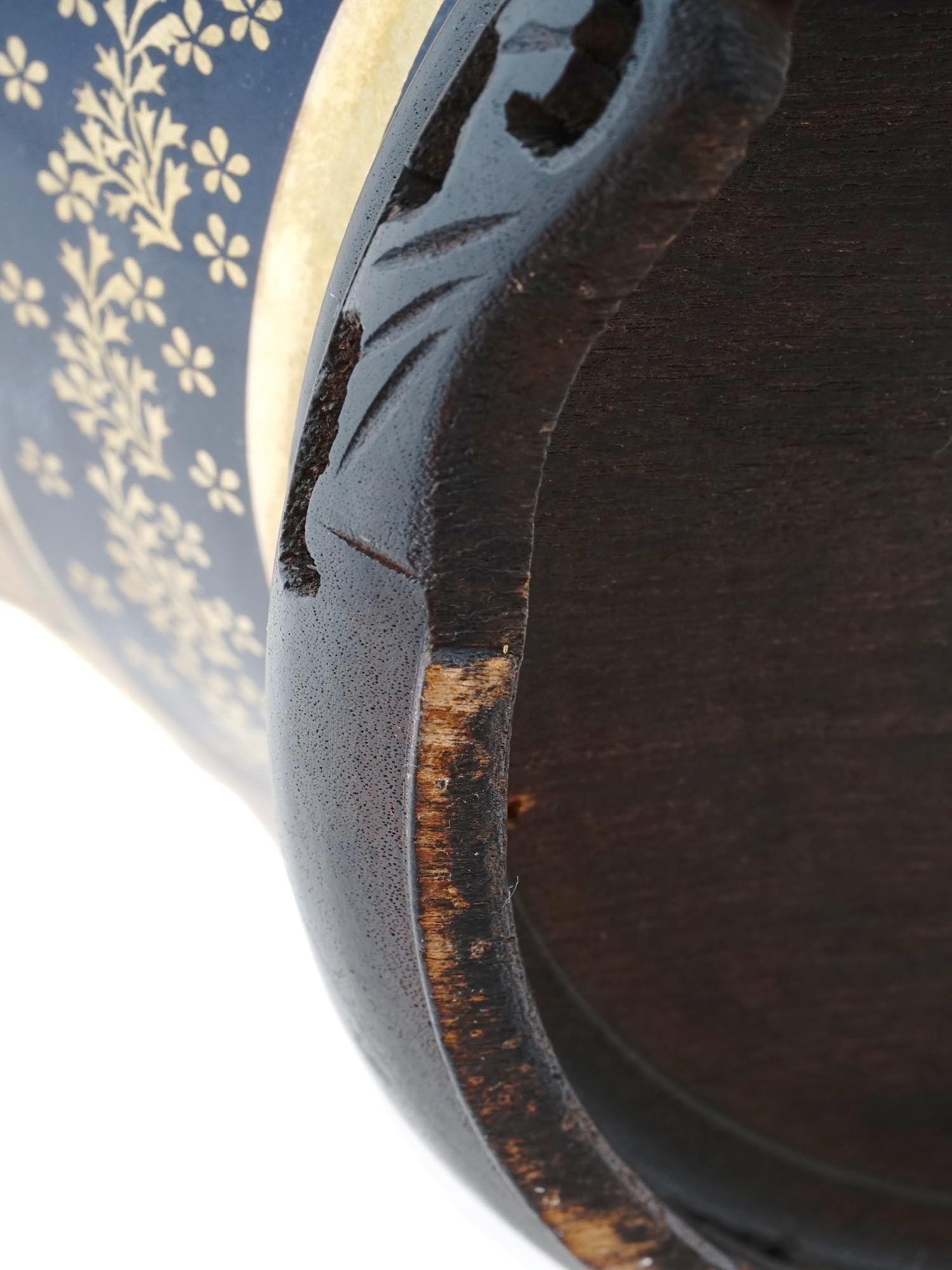 Vase Satsuma japonais de la période Meiji du 19e siècle adapté comme lampe de bureau en vente 1