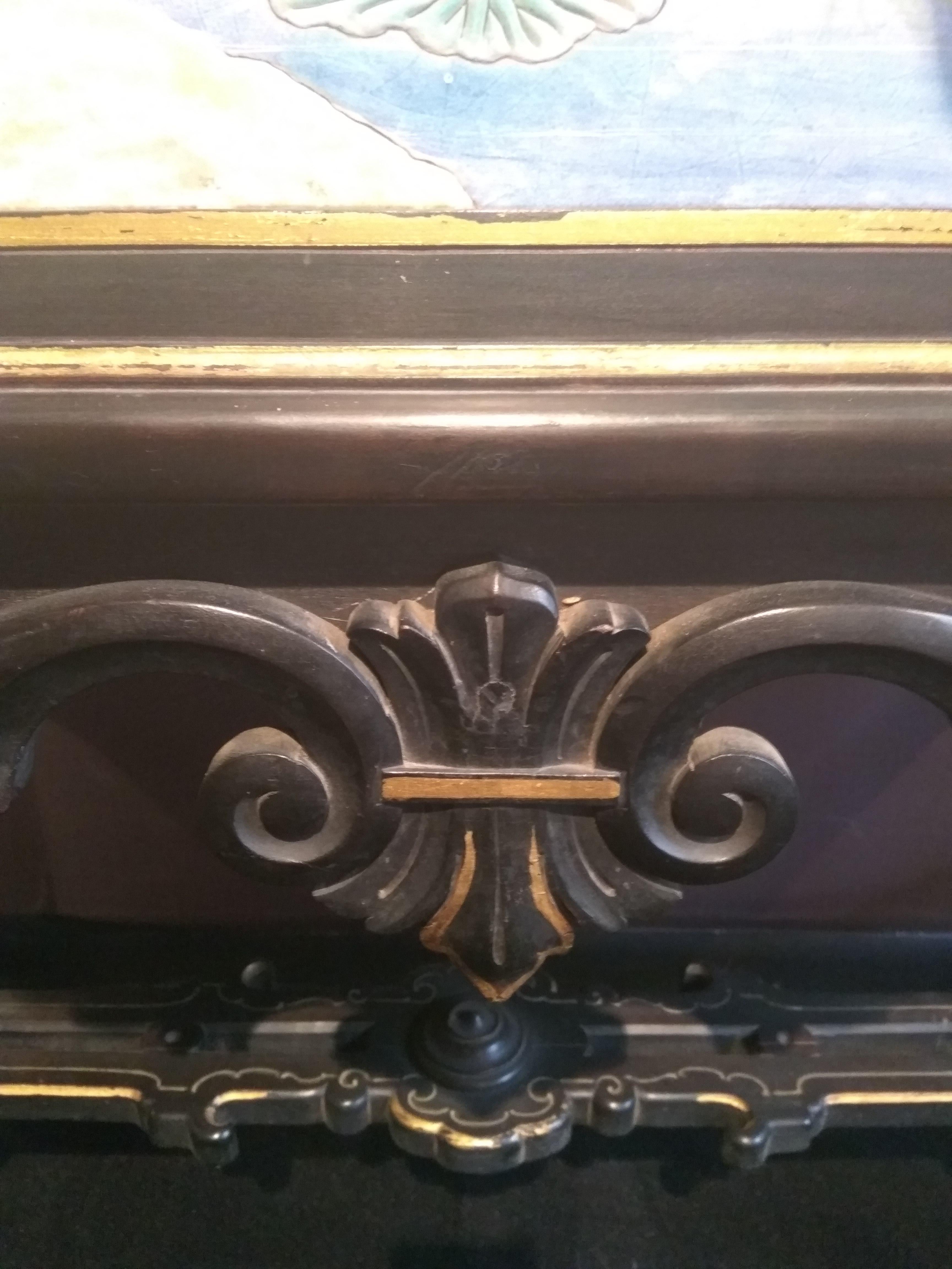 19th Century Japanese Planter in Wood and Lacquer, Eugène Collinot In Good Condition For Sale In Paris, FR