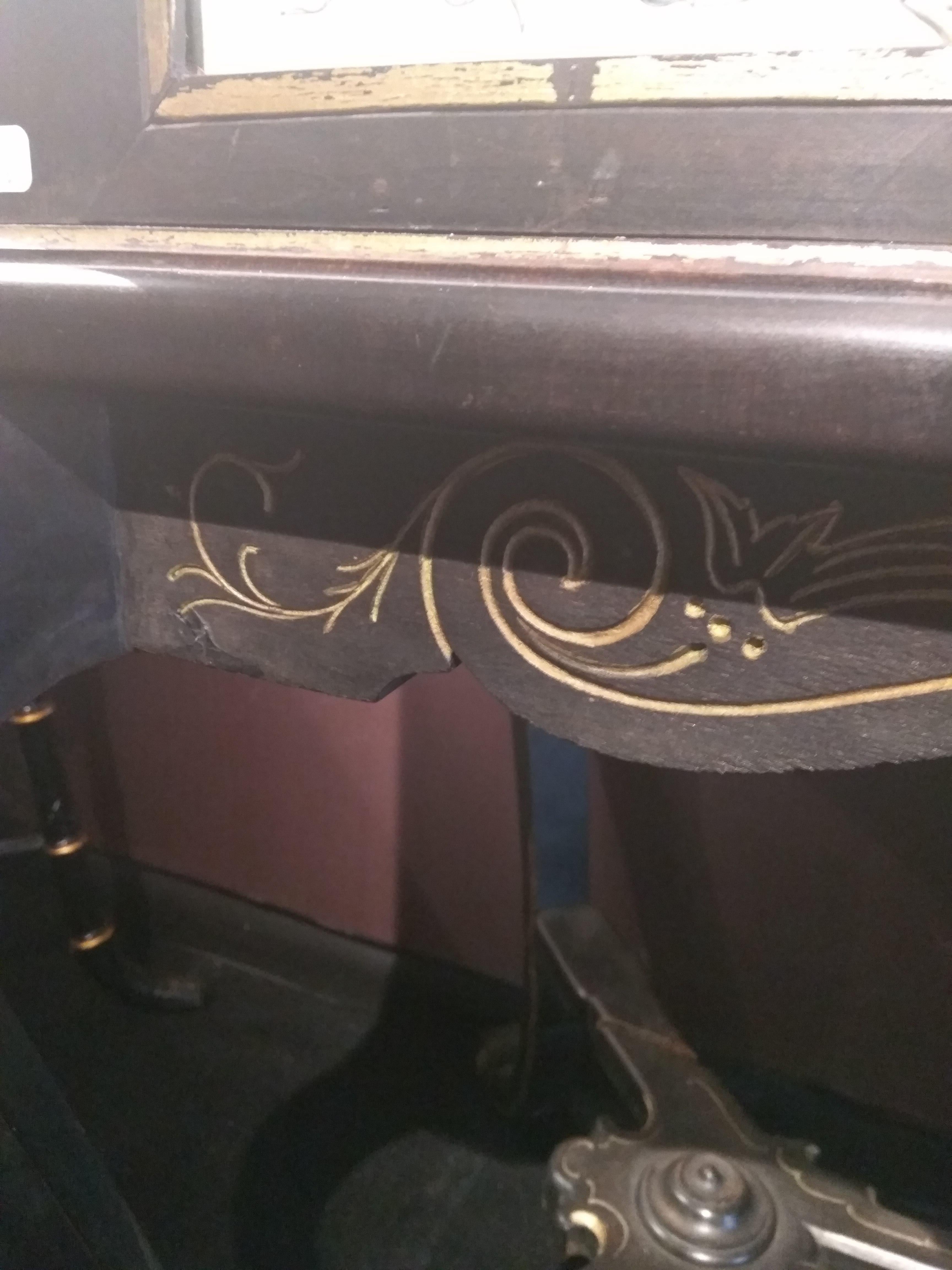 Enamel 19th Century Japanese Planter in Wood and Lacquer, Eugène Collinot For Sale