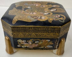 19th Century Japanese Satsuma Lidded Box
