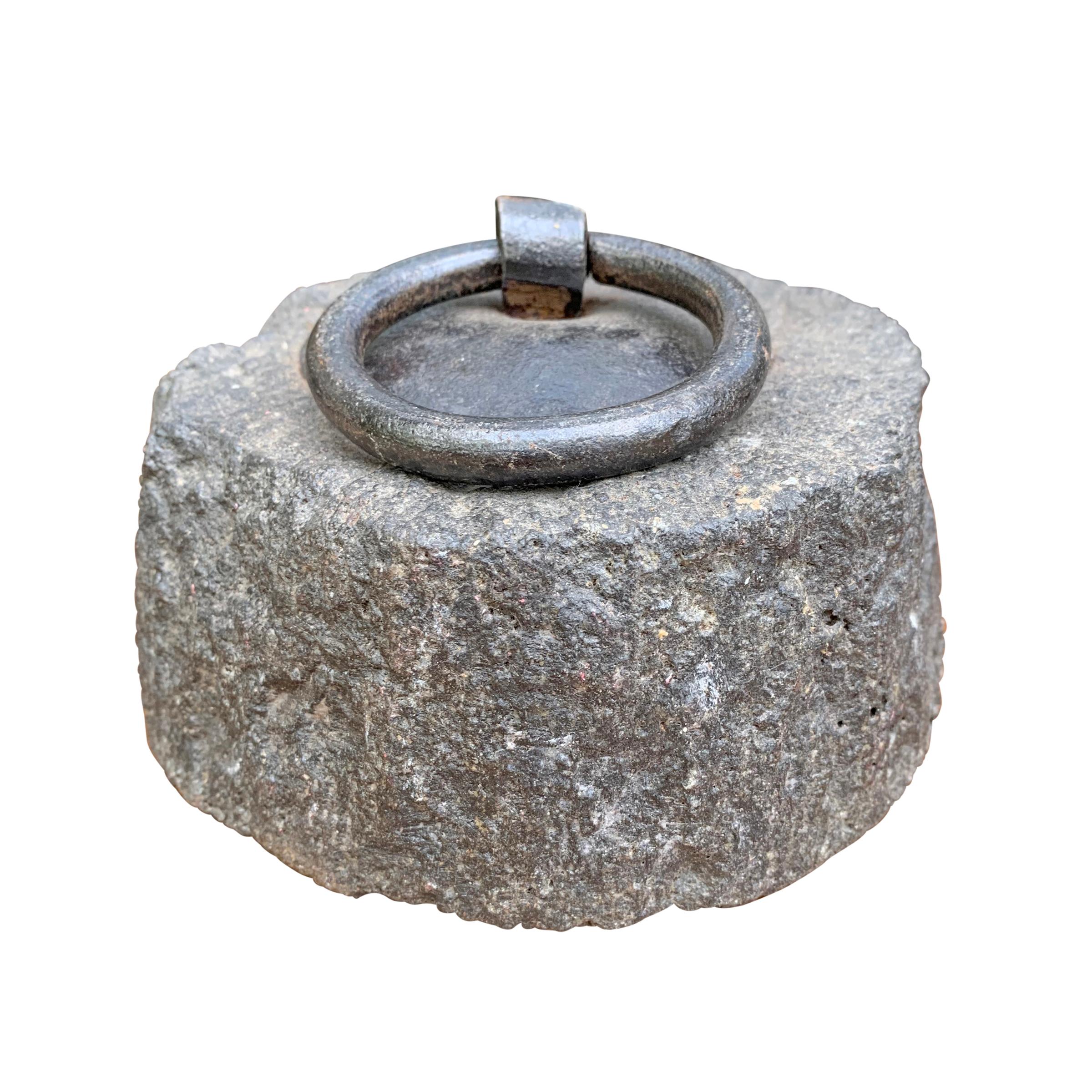 19th Century Japanese Stone Weight 1