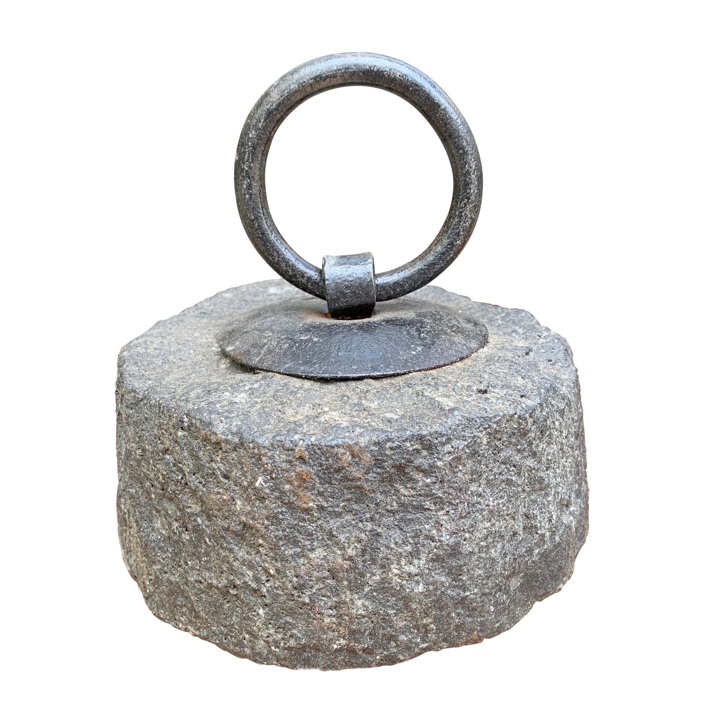 19th Century Japanese Stone Weight 3