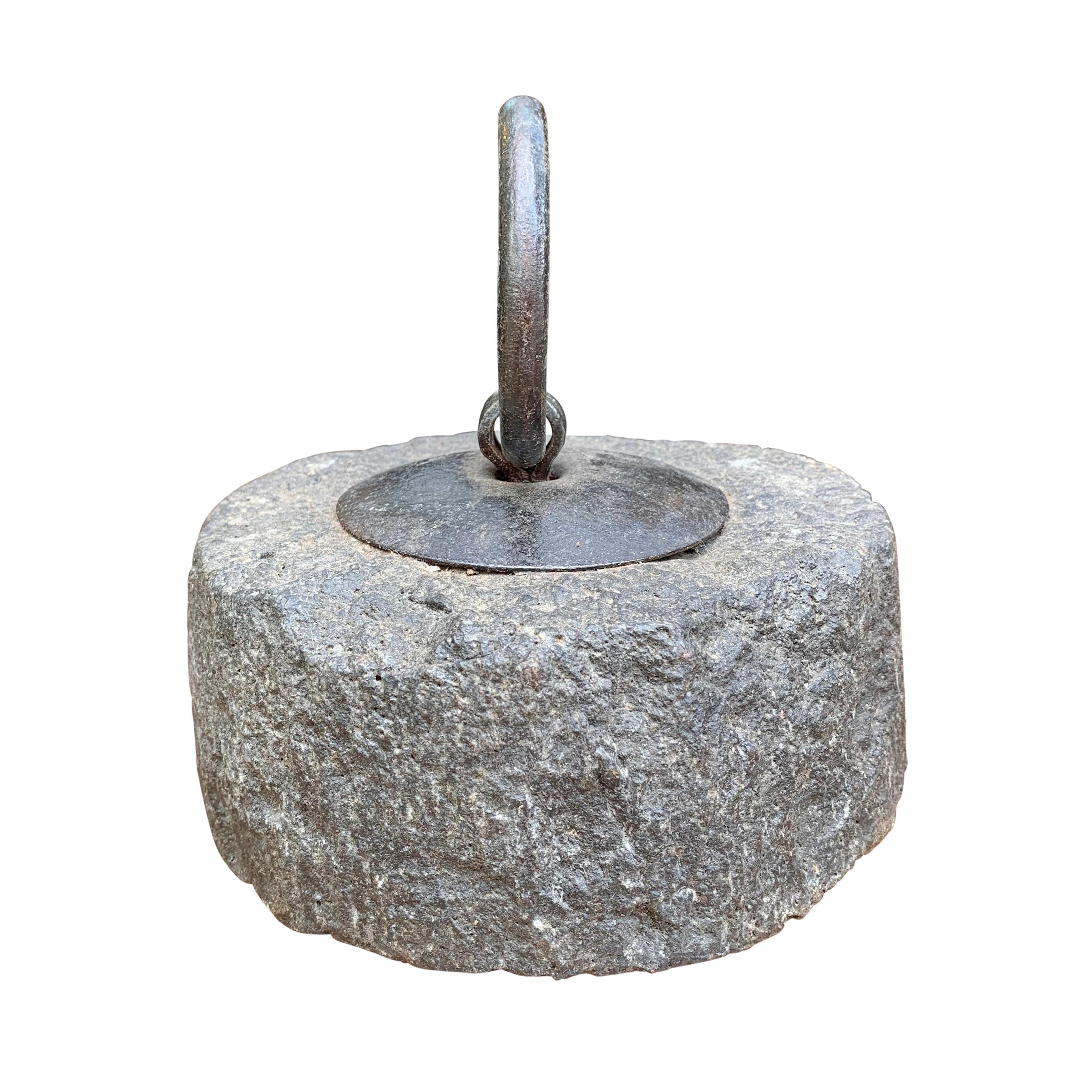 19th Century Japanese Stone Weight 4