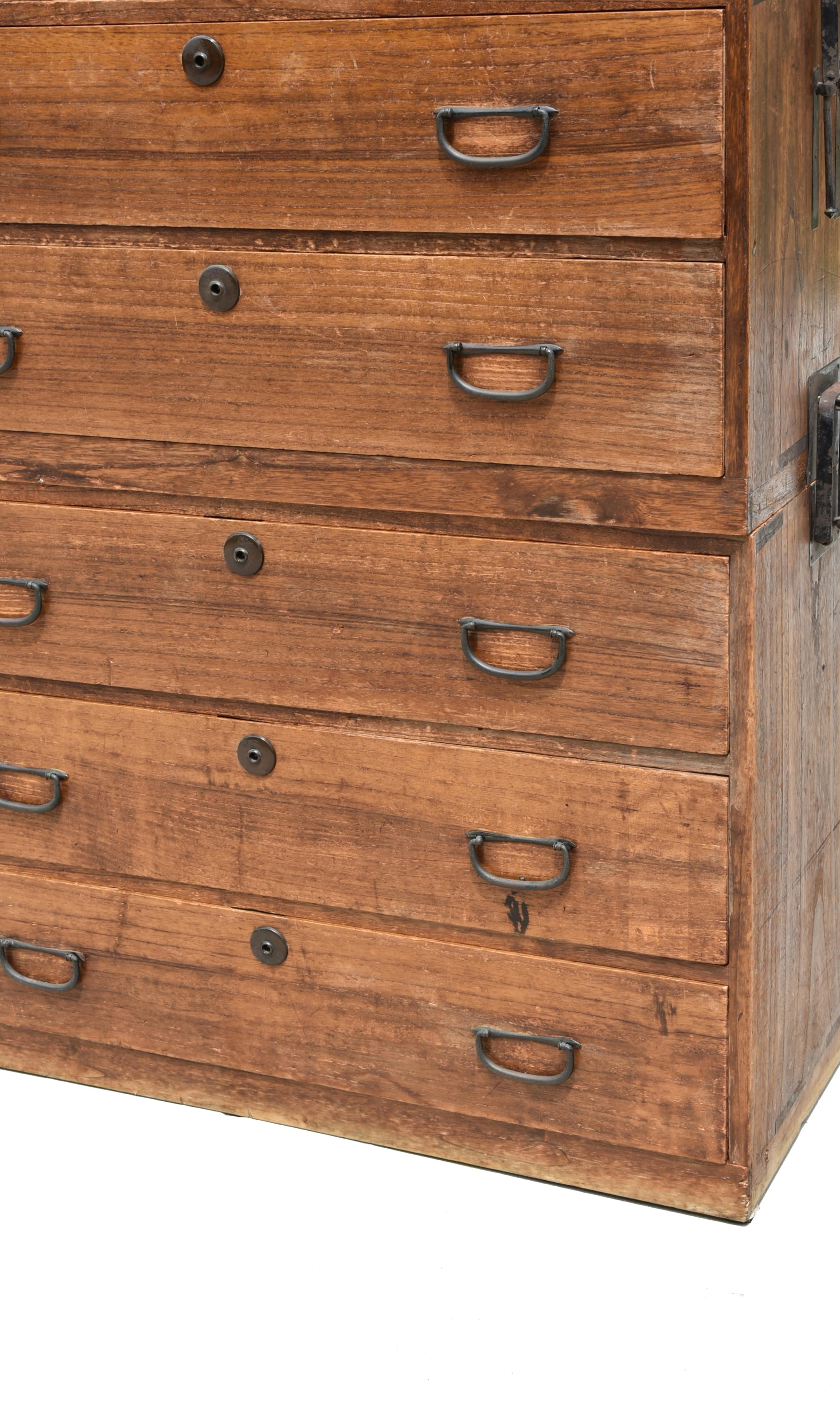 19th Century Japanese Tansu Meiji Period 7