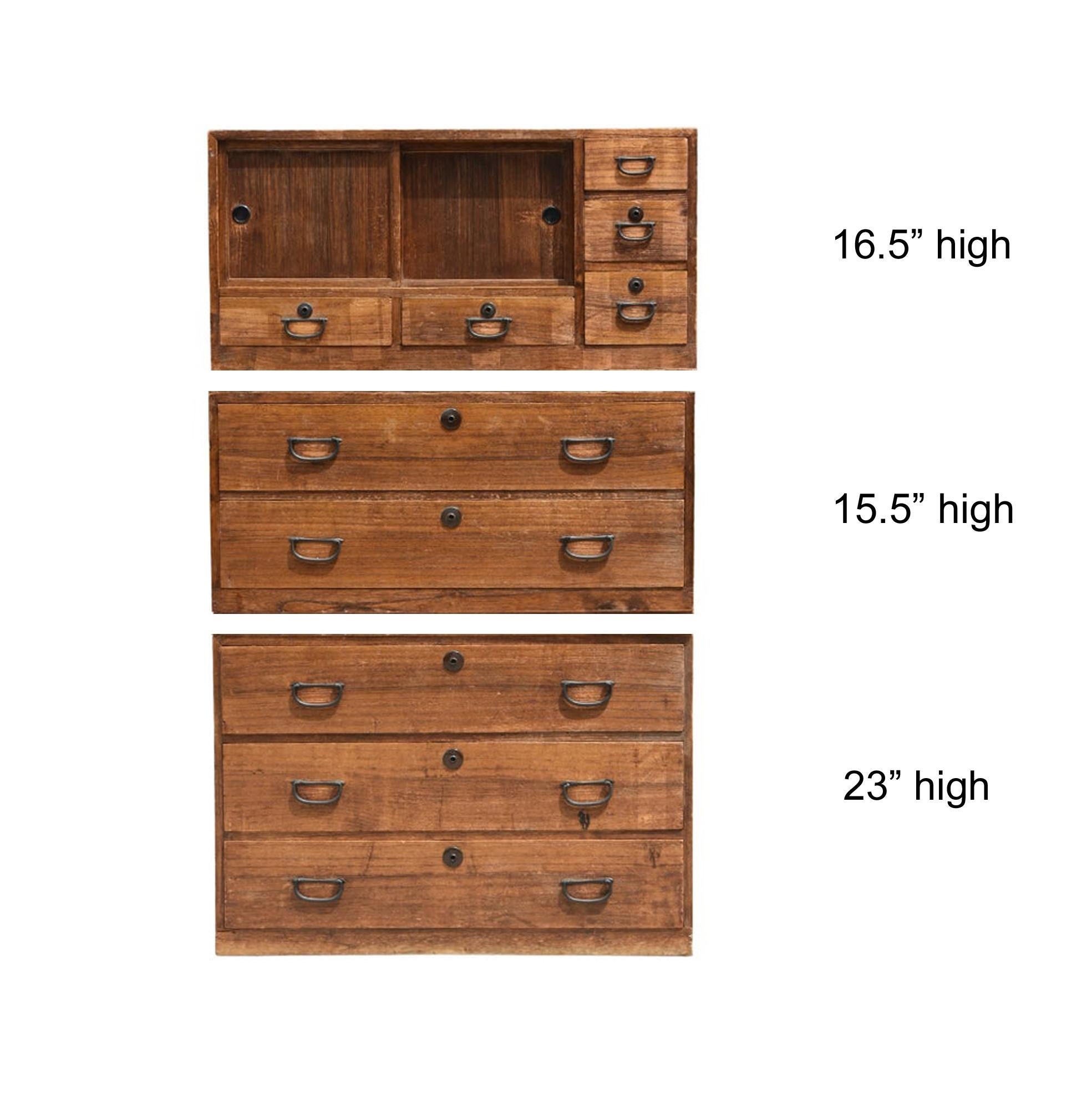 19th Century Japanese Tansu Meiji Period 15