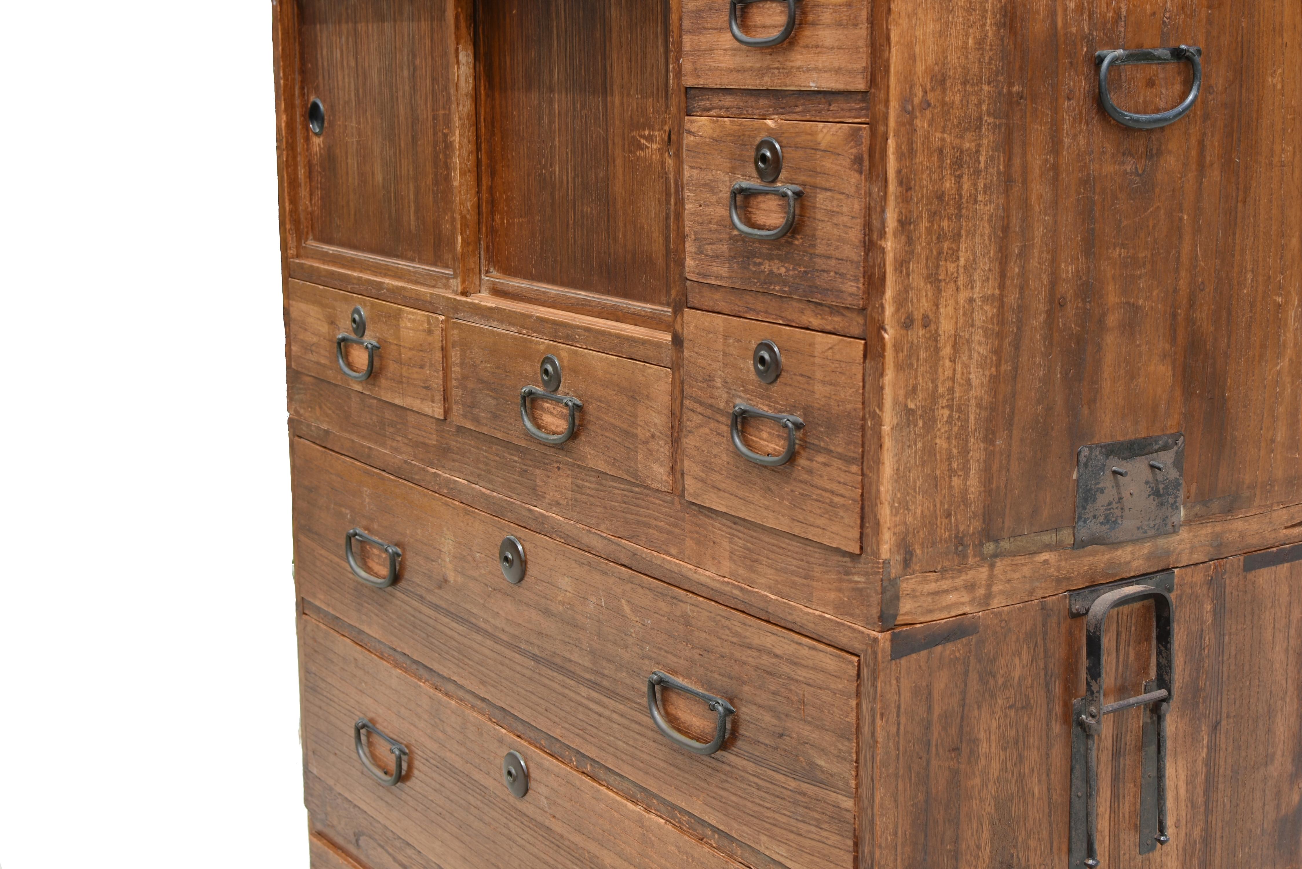 19th Century Japanese Tansu Meiji Period 4