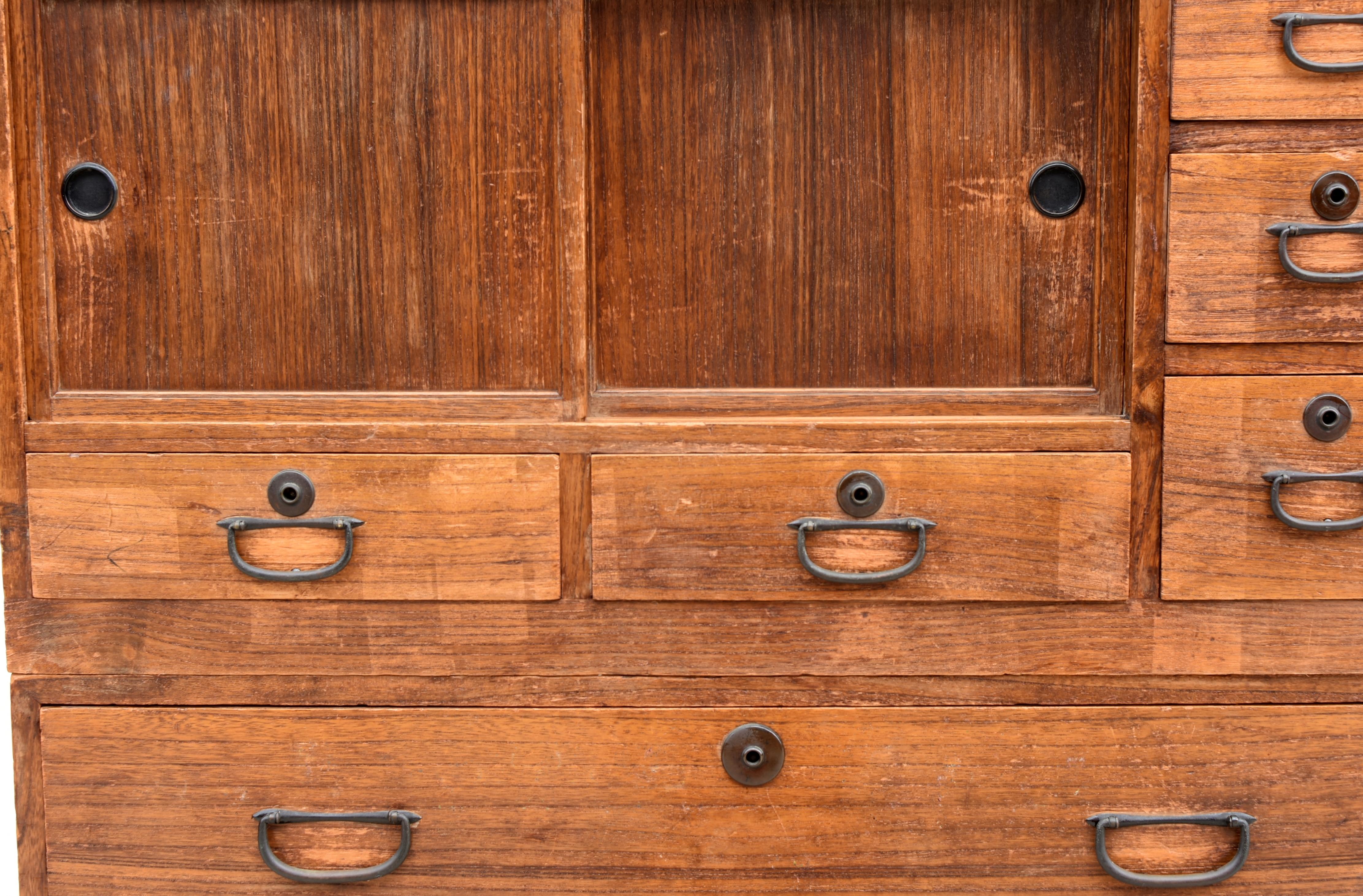 19th Century Japanese Tansu Meiji Period 2