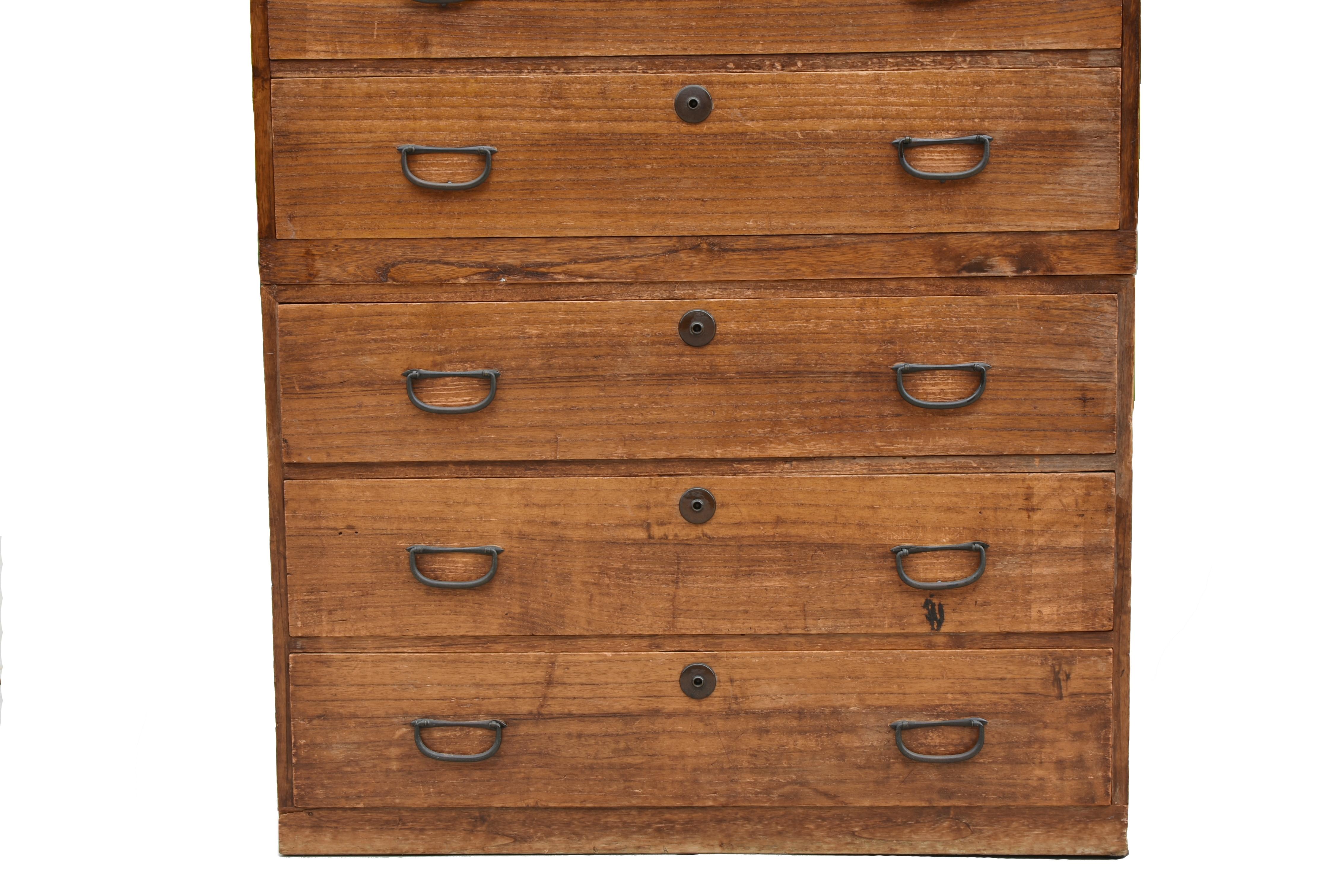 19th Century Japanese Tansu Meiji Period 3