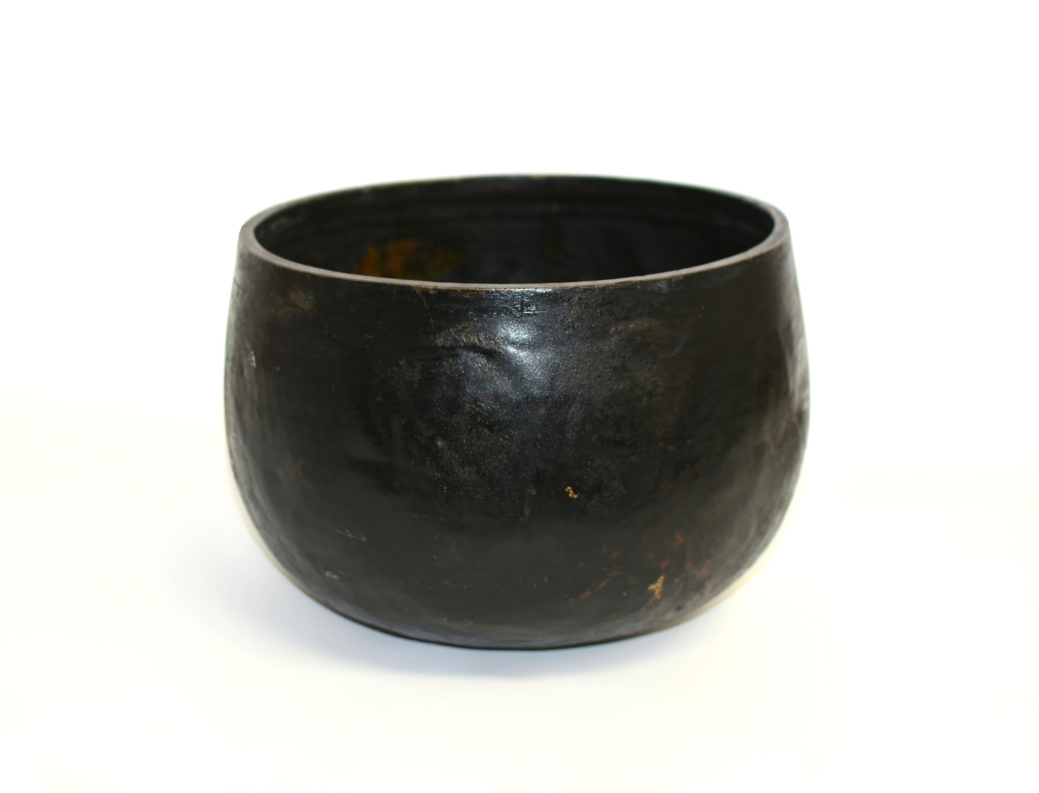 19th Century Japanese Temple Singing Bowl Signed 12