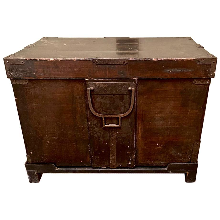 19th Century Japanese Trunk