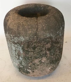19th Century Japanese Tsukubai, Stone Water Reservoir
