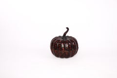 19th Century Japanese Wooden Pumpkin