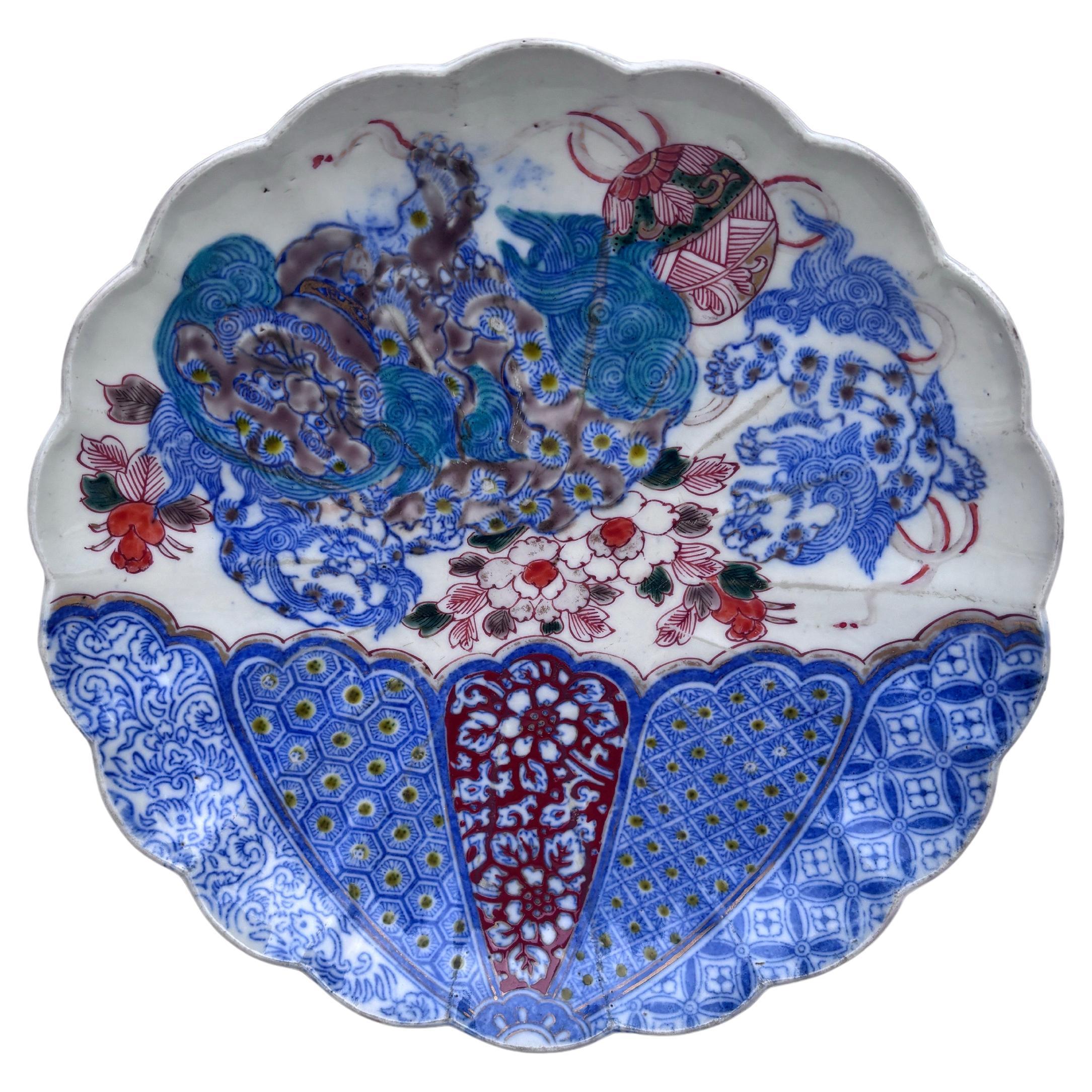 What are Imari plates?