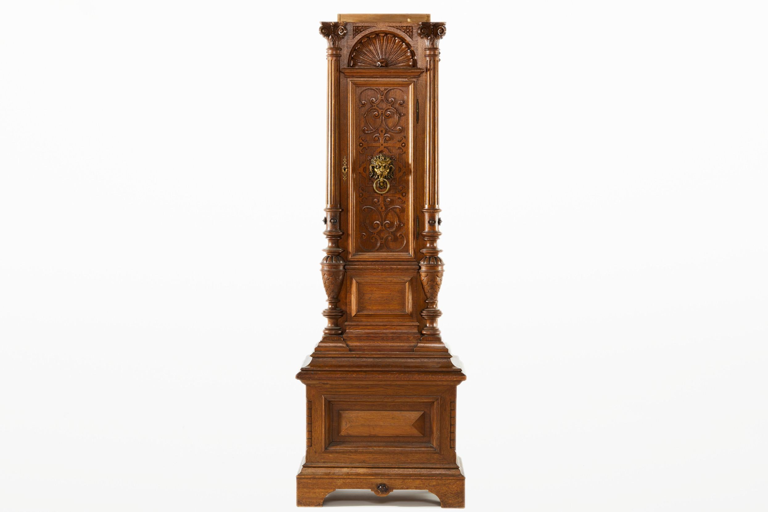 19th Century Johann Wien 90 Day Regulator Clock For Sale 1