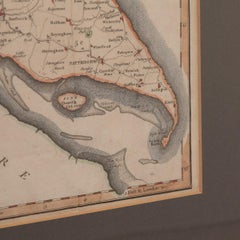 19th Century John Cary Map of the East Riding of Yorkshire, C.1800