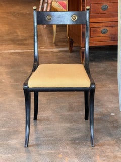 19th Century John Gee Regency Klismos Chair