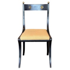 19th Century John Gee Regency Klismos Chair