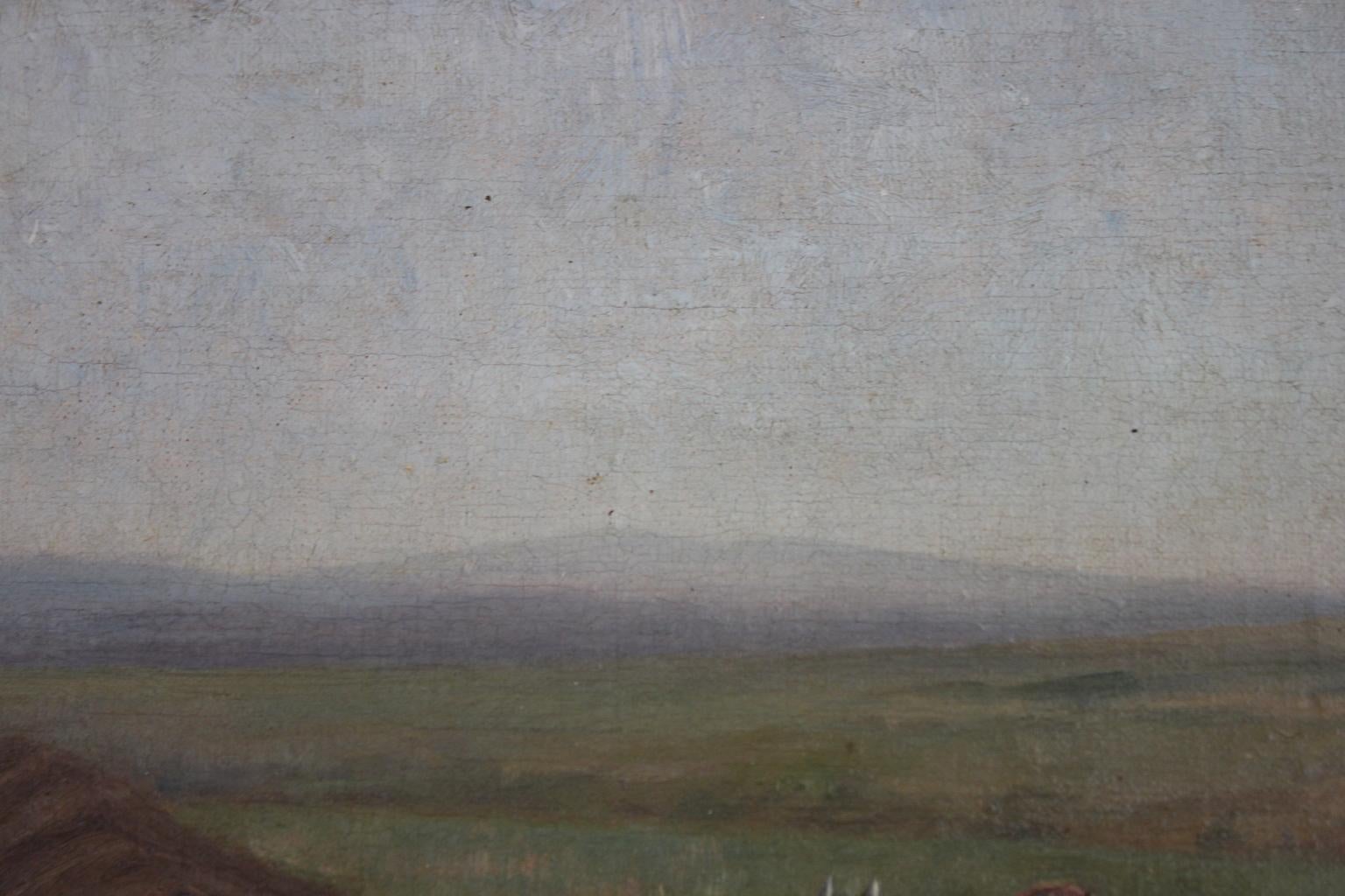 19th Century John Lewis Shonborn Painting For Sale 1