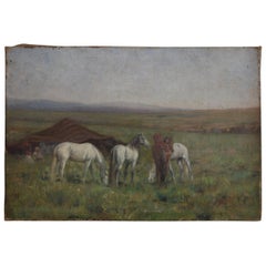 19th Century John Lewis Shonborn Painting