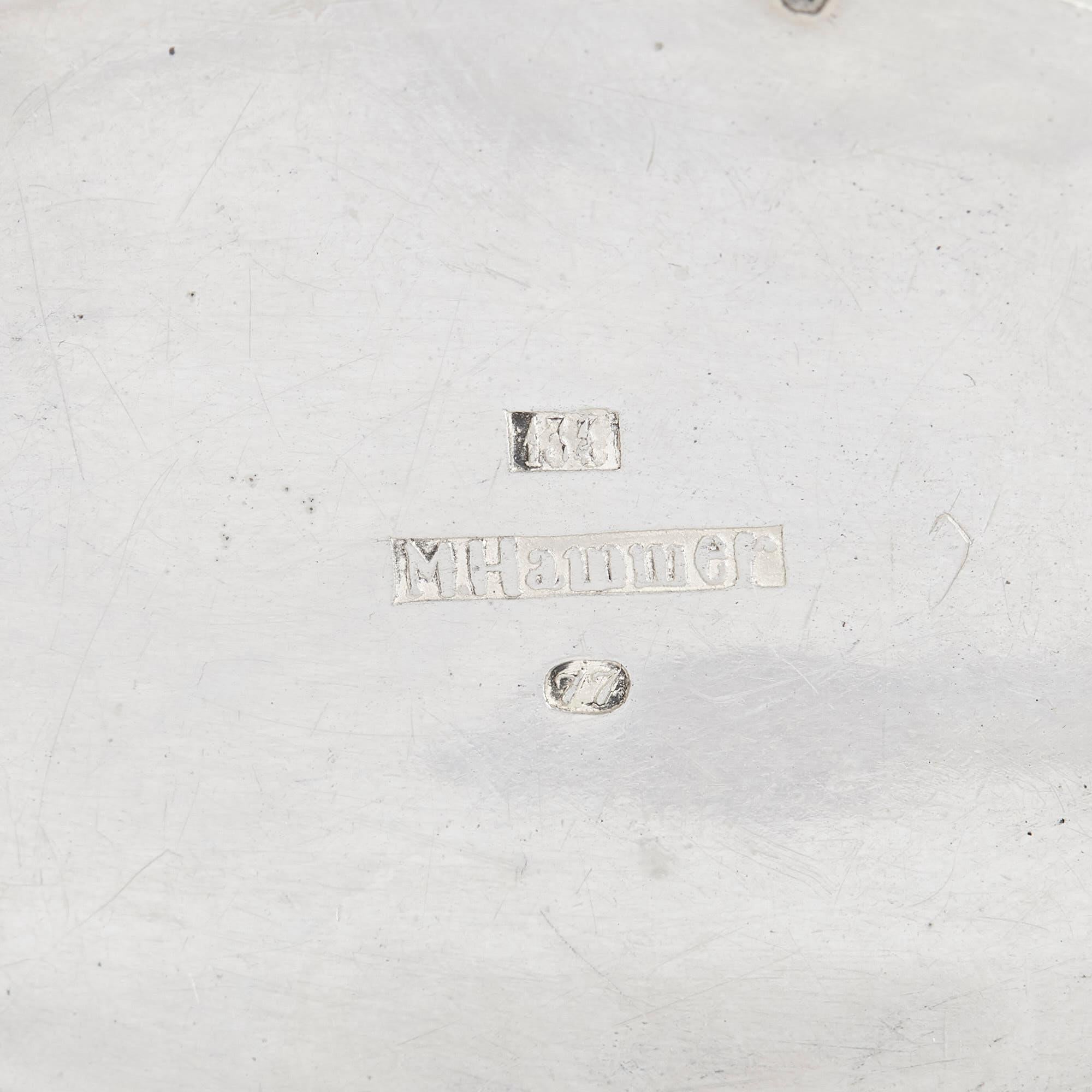19th Century Judaica Silver Spice Box In Good Condition In London, GB