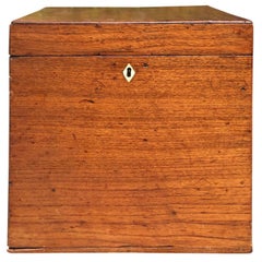 Antique 19th Century Jumbo English Tea Box