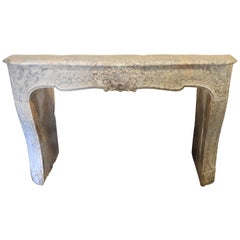 19th Century Jura Marble Fireplace