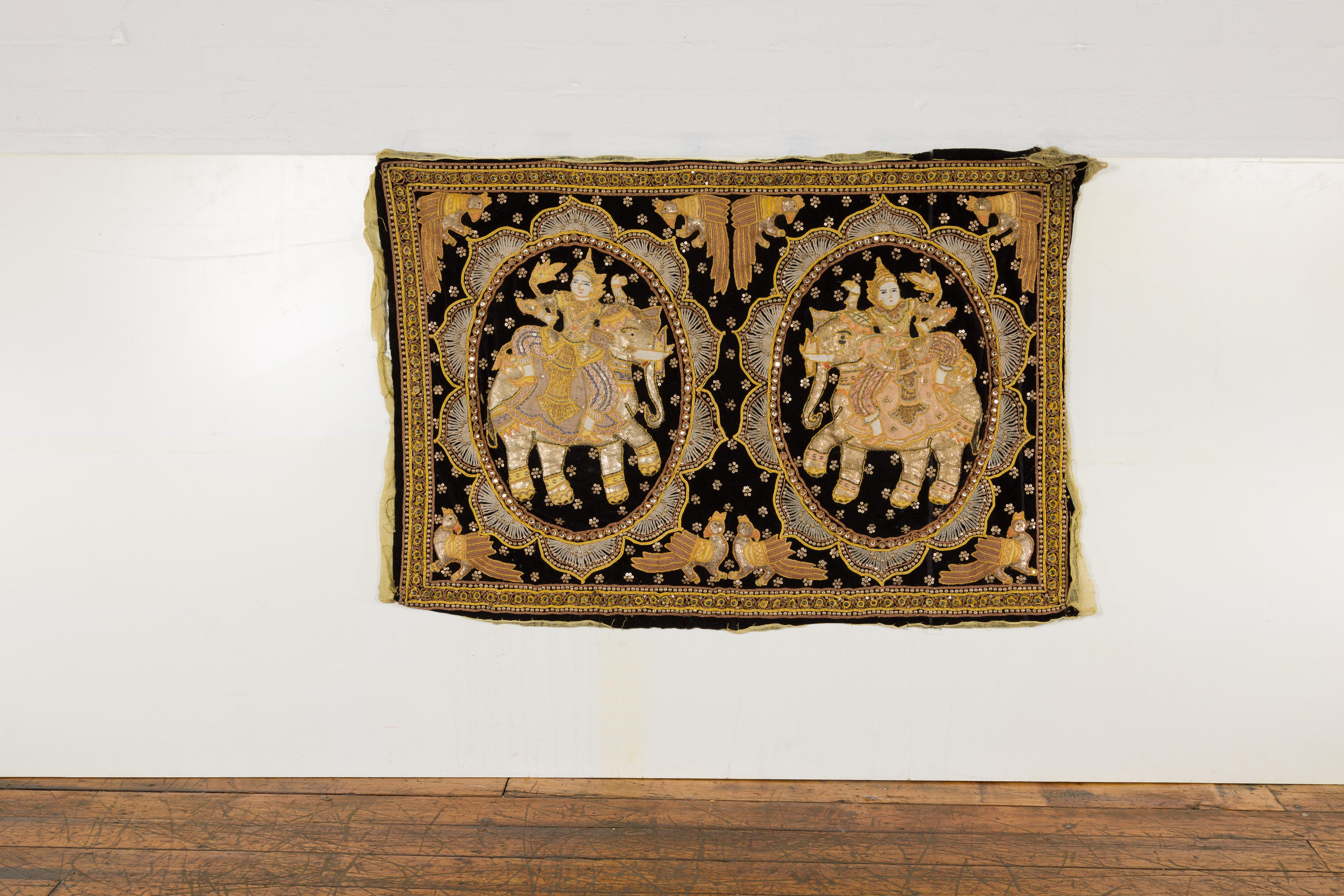 burmese kalaga tapestry