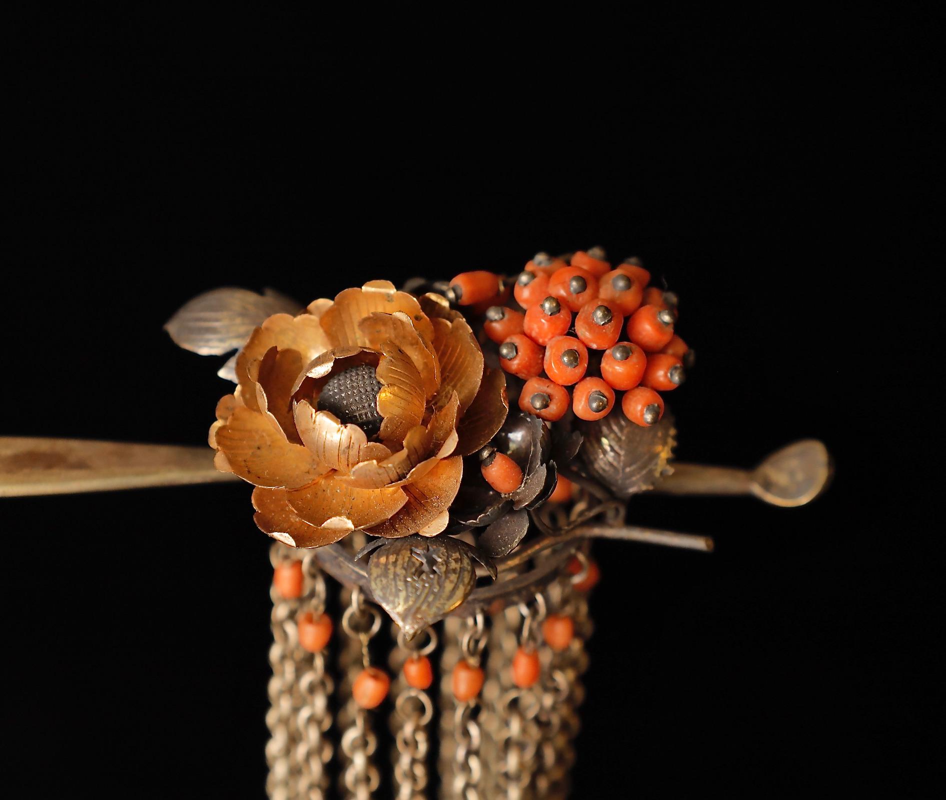19th Century Kanzashi: Elegance Entwined 6
