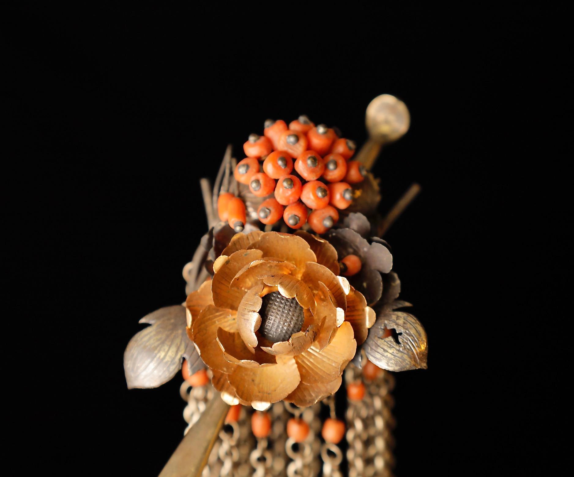 19th Century Kanzashi: Elegance Entwined 1