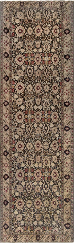 Antique 19th Century Karabagh Botanic Handmade Wool Carpet