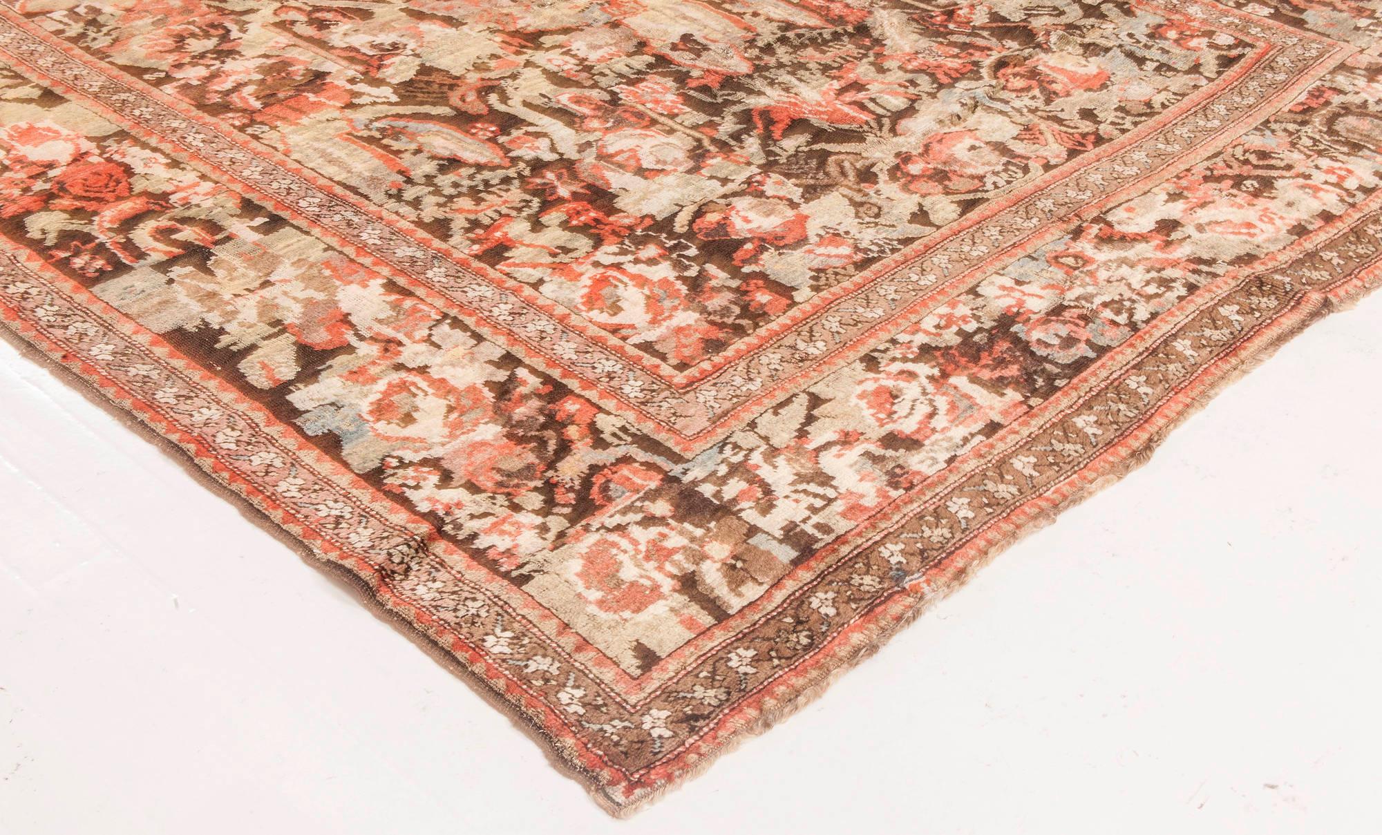 19th Century Karabagh Handmade Wool Carpet For Sale 2